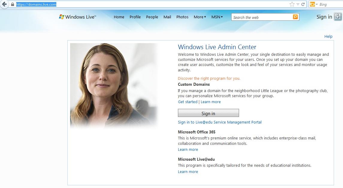 Hướng dẫn cấu hình Email theo Domain sử dụng Host Hotmail – Microsoft